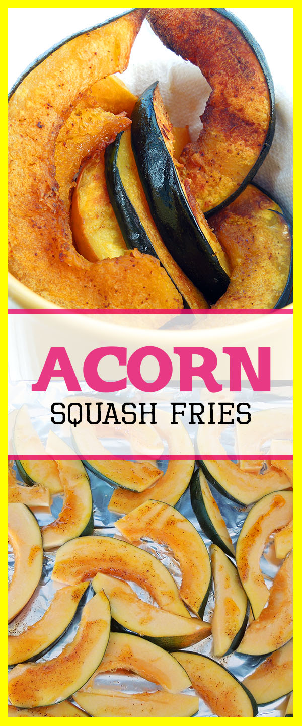 Acorn Squash Fries Recipe - healthy recipe full of nutrients and flavor