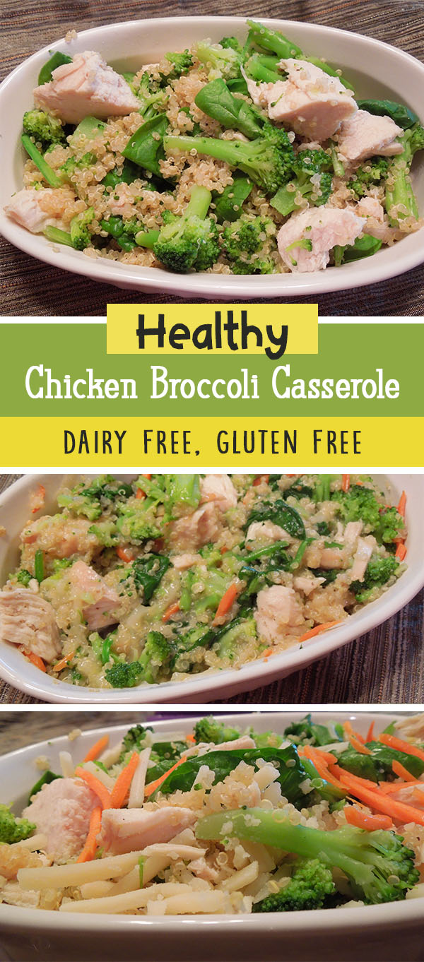 Healthy Chicken Broccoli Casserole 