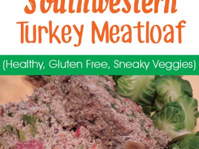 Southwestern Turkey Meatloaf - a healthy dinner recipe packed with veggies and gluten free quinoa