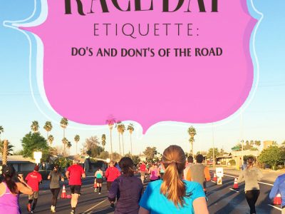 Race Day Etiquette - tips for newbies and long time runners to help everyone have their best day