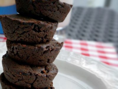 Clean Eating Dessert - Healthy Brownie Bites - DairyFree, Gluten Free, Vegan Option