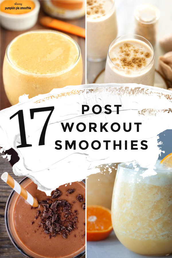 post workout smoothie