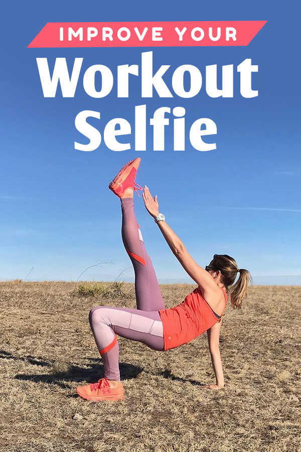 workout selfie