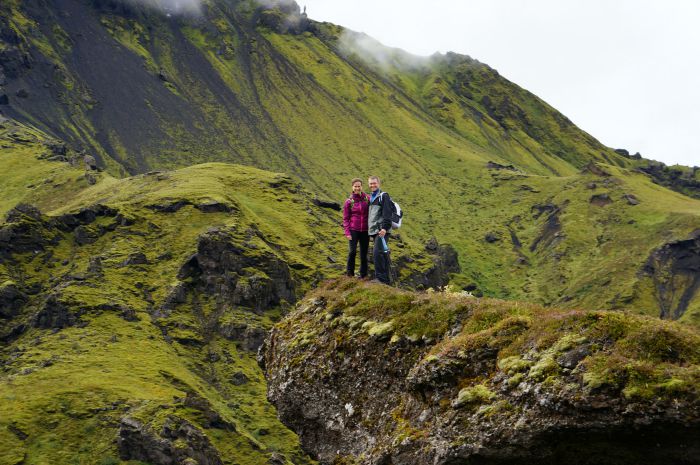 HIking in Iceland
