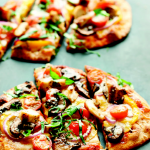Kara Gouchers Long Run Fuel - kitchen sink pizza - a quick healthy reicpe