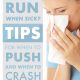 Should you run when sick? Here's how to know when to push and when to sleep it off