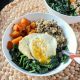High protein breakfast power bowl idea - gluten free and vegan options for meals