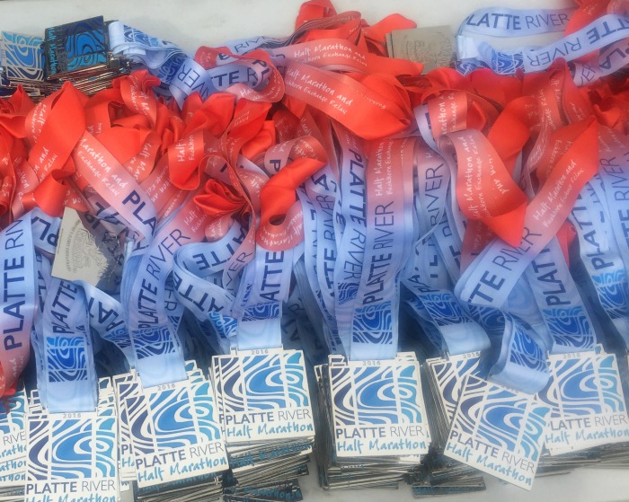 Platte River Half Marathon Medals