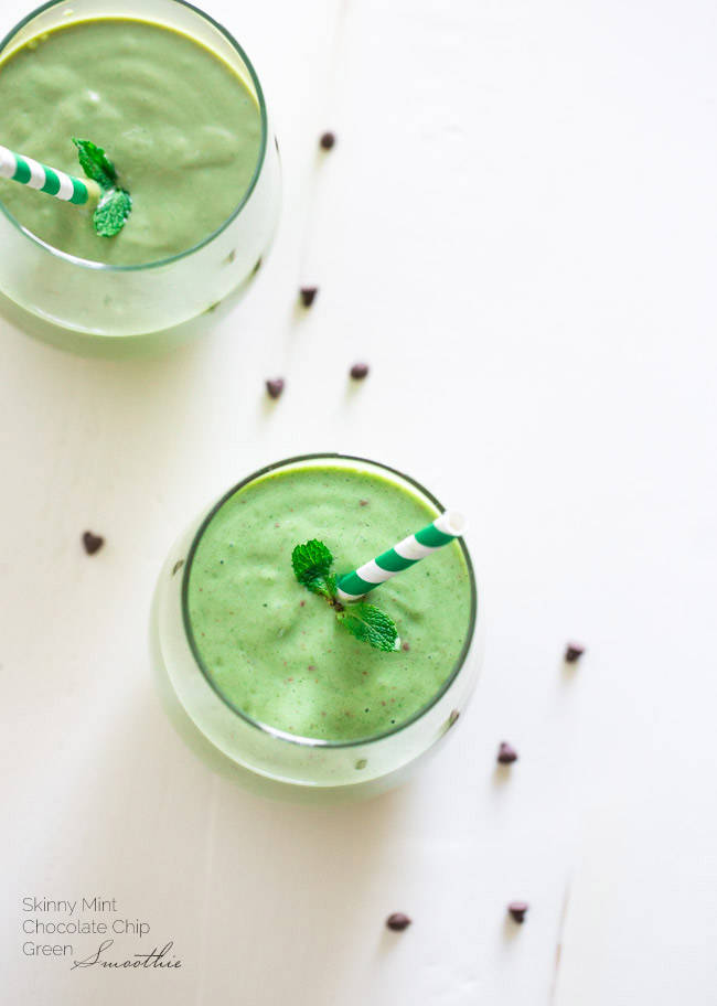 Mint Chocolate Green Smoothie - One of hundreds of recipe ideas to fuel your workouts and get in your greens the easy way
