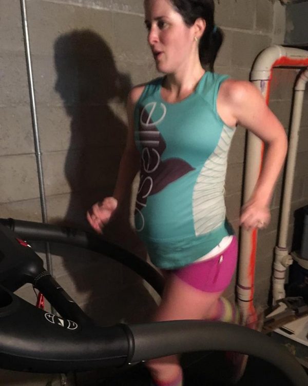 benefits of running while pregnant
