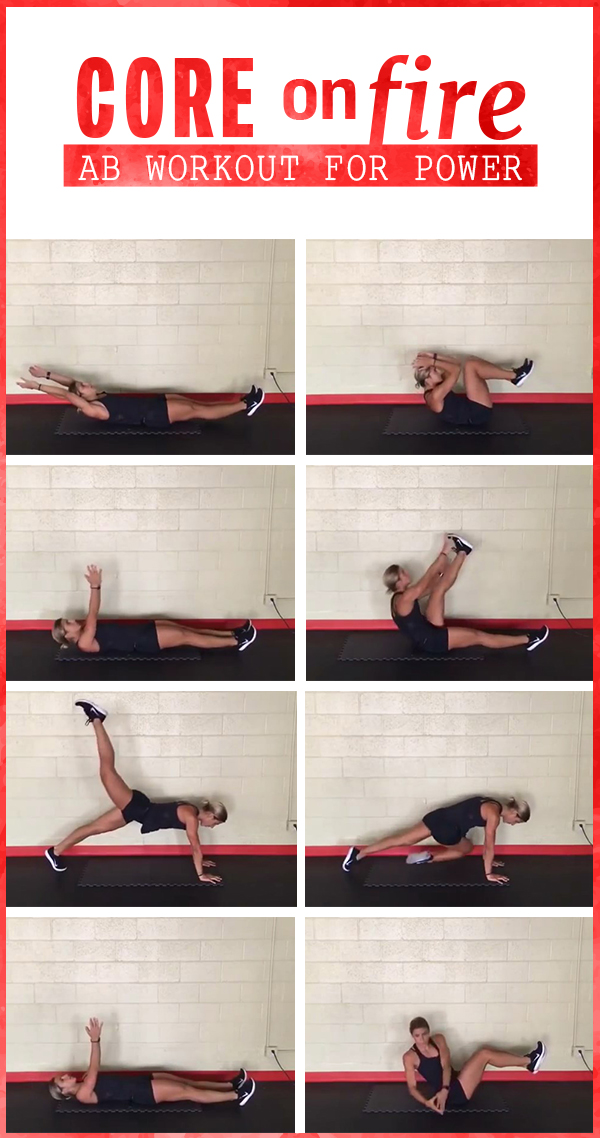 AB workout to challenge your core - this will burn!
