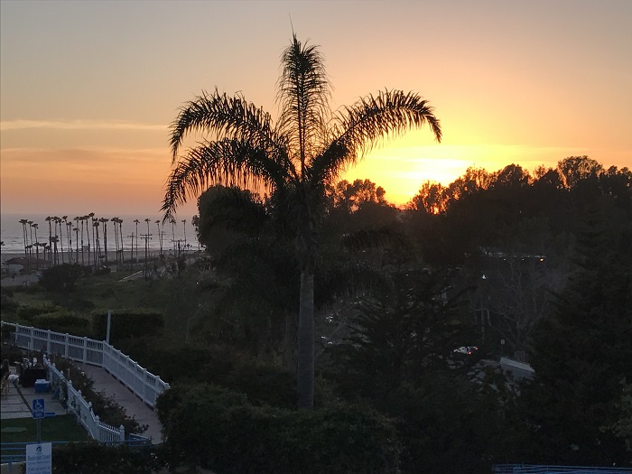 Malibu Country Inn Sunset