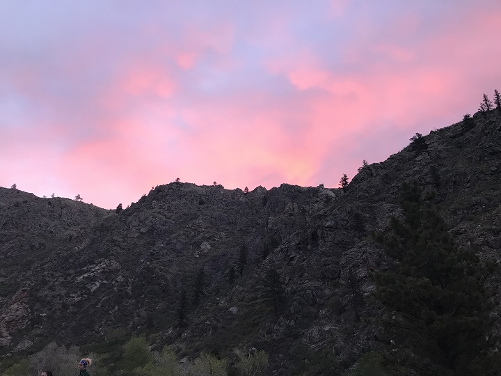 Colorado marathon start line