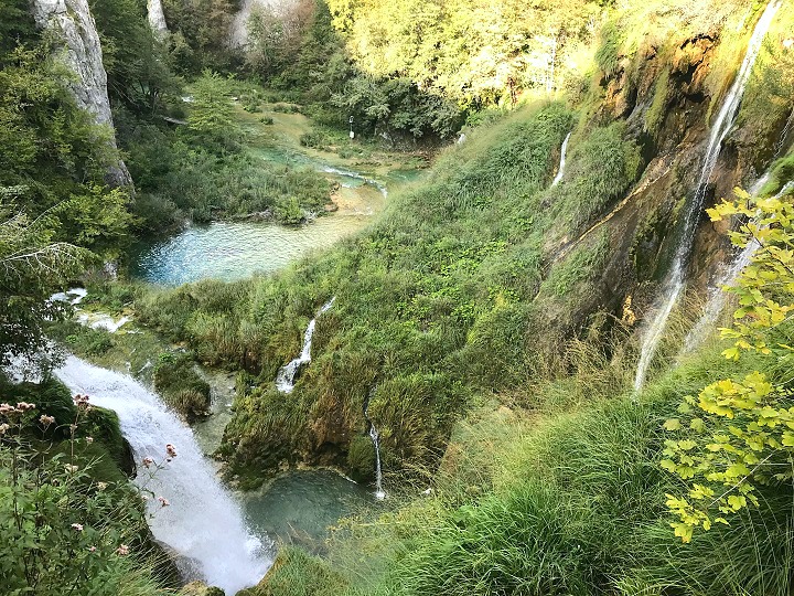 waterfalls in Plitvice