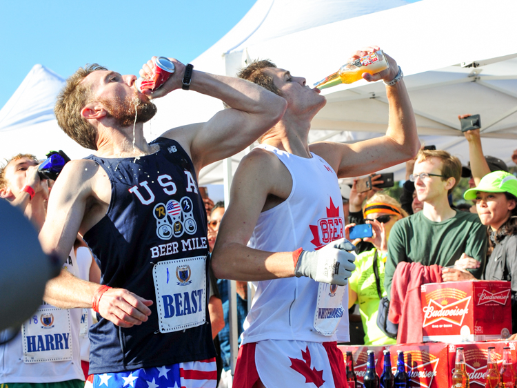 beer mile