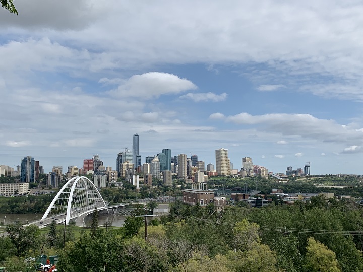 Edmonton city view