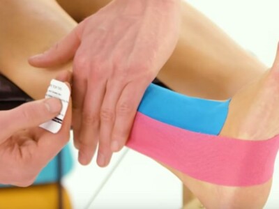 taping ankle pain while running