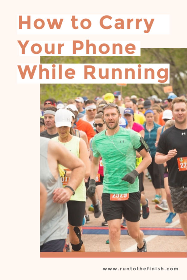 How to carry phone while running