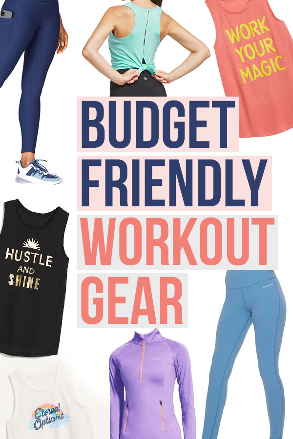 Cheap workout gear