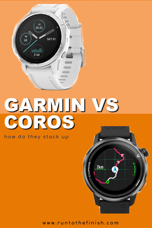 Coros vs Garmin