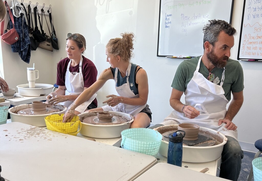 adult pottery class denver