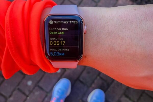 running with apple watch