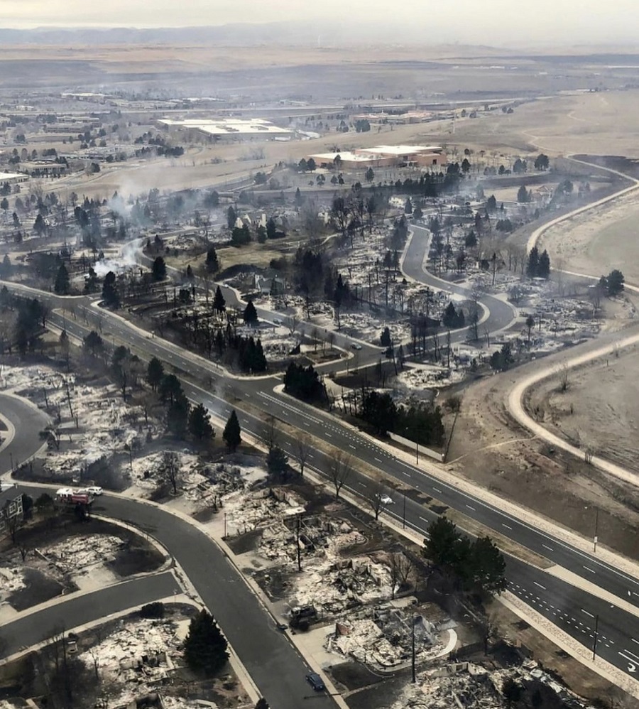 Boulder County Wildfire Damage