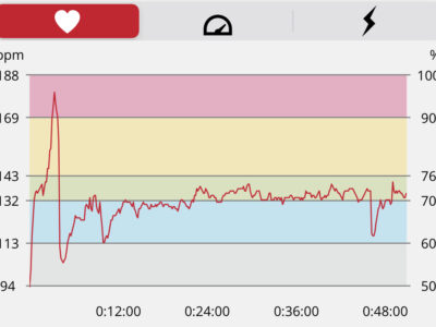 High HR while Running