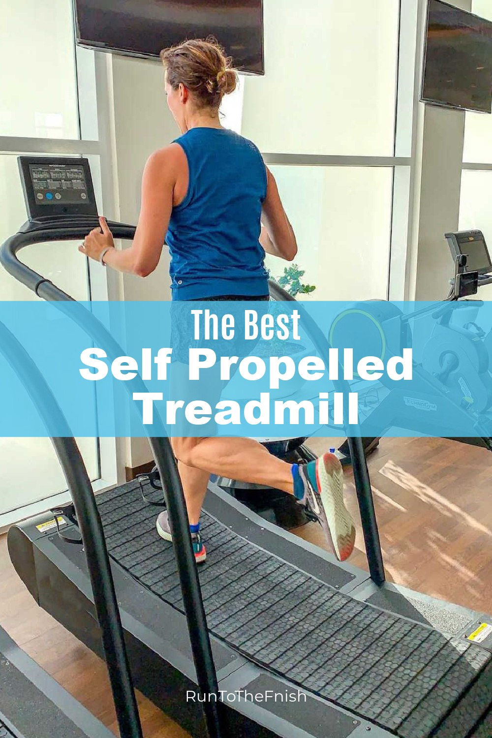 ManBest Self Propelled Treadmillual Treadmill 