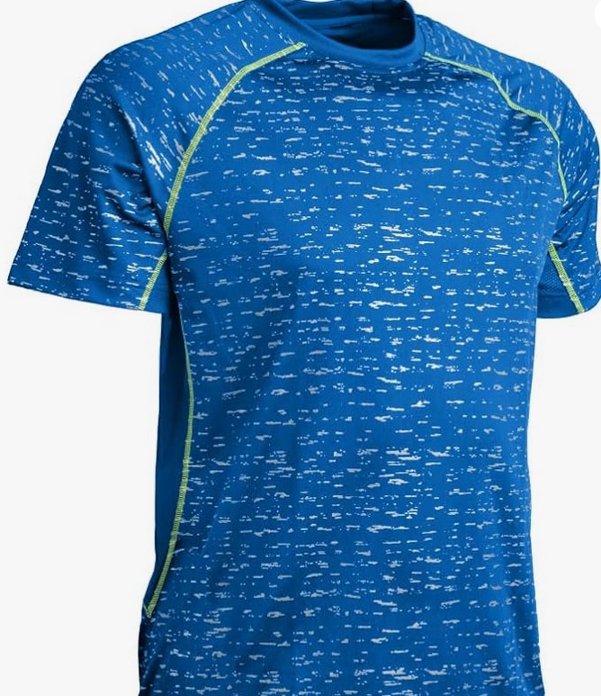 mens reflective running shirt