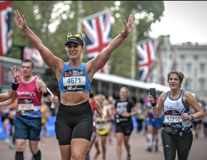 london marathon finish
