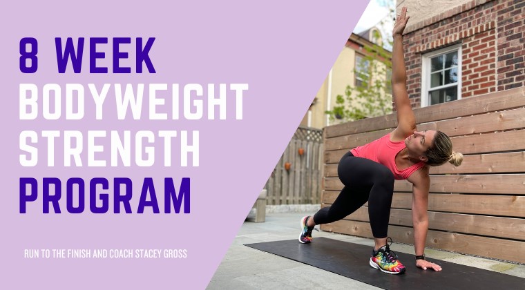 Bodyweight strength training for runners