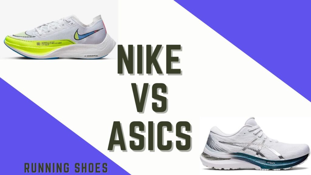 nike vs asics running shoes