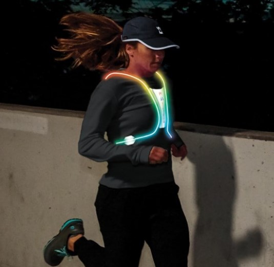 LED running vest