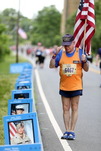 Blue mile marine corps marathon
