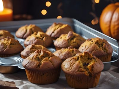 high protein pumpkin muffins