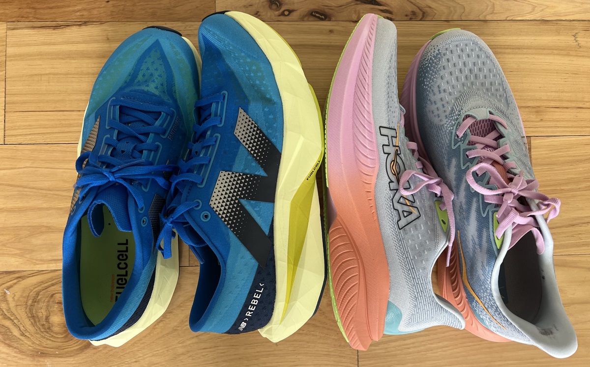 Hoka Mach 6 vs New Steadiness Insurgent V4
